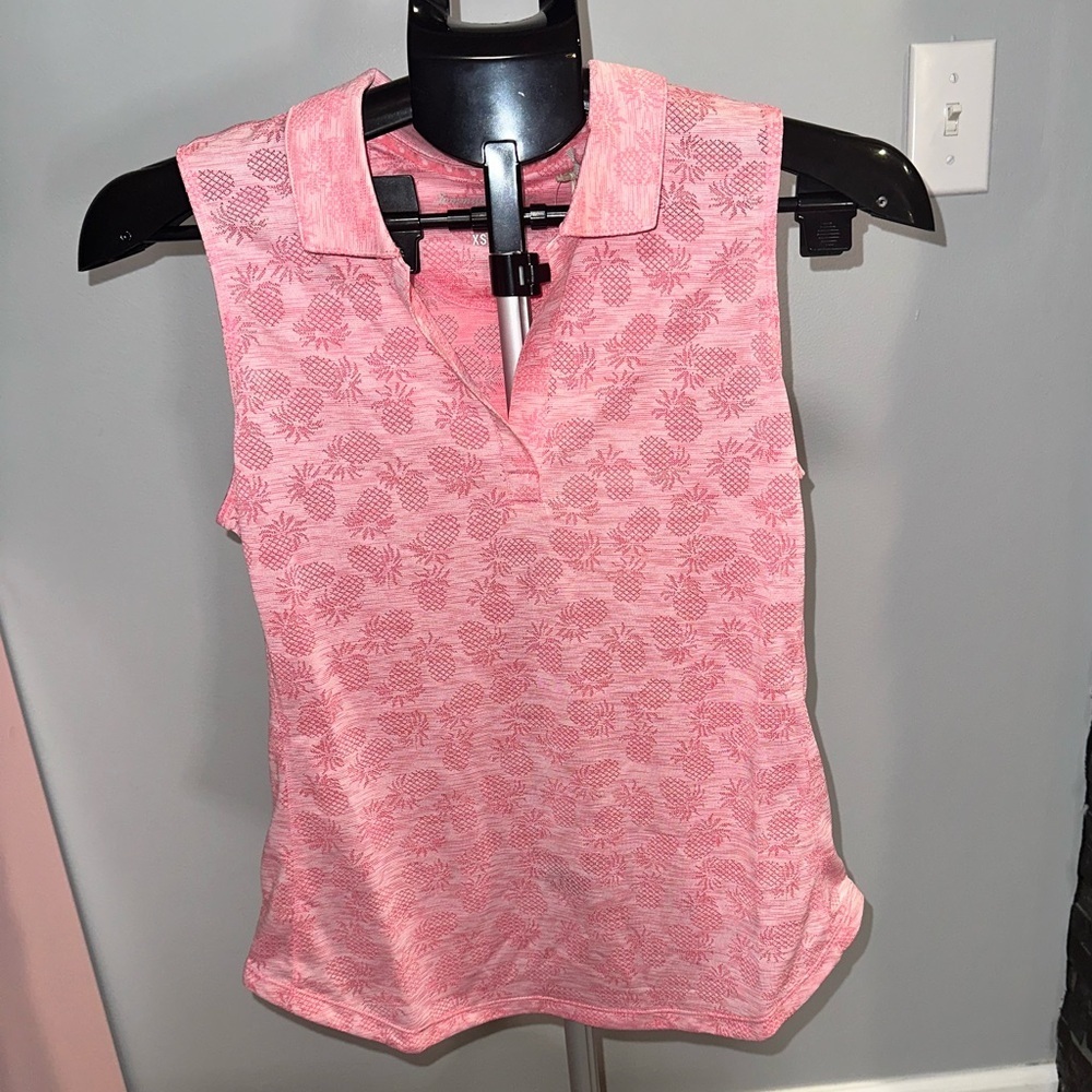NWT Tommy Bahama Pink Sleeveless Floral Women's Top